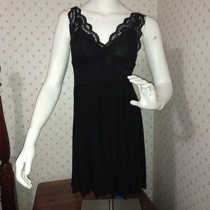 Black cocktail dress